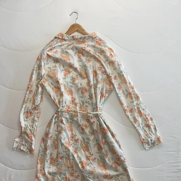 Floral print shirt dress - Picture 2 of 2